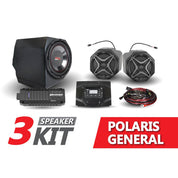 SSV Works Complete 3-Speaker Plug-And-Play System For Polaris General 1000 EPS 2016-2022