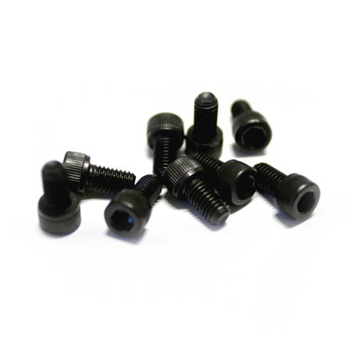 Big Gun 1/4" x 20 Black Base Plate Allen Screws - Socket Head Pack of 4 40-S007