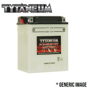 TYTANEUM Conventional Flooded Battery With Acid Pack YB9L-B