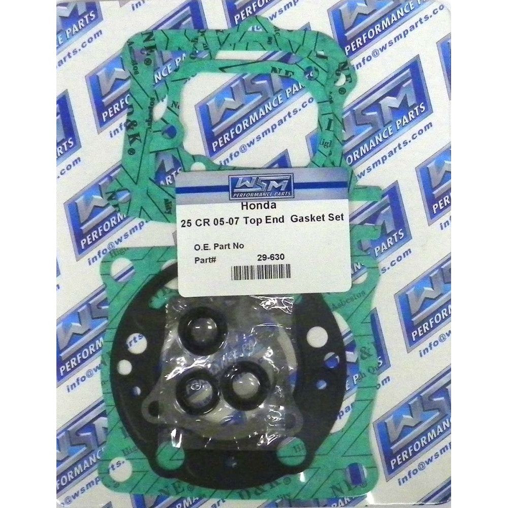 WSM Top End Gasket Kit For Honda 125 CR 05-07 29-630