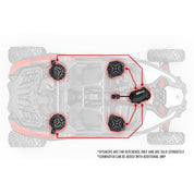SSV Works Universal Rocker-Switch Audio-System 200-WP-MRB2R