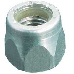 Woodys Big Nut Short Aluminum W/Nyloninsert (24 Pcs) ALN2-4500