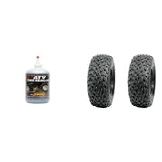 Set of 2 DURO DI-K541 Rear Tires 16x8-7 2-ply with QUADBOSS Sealant
