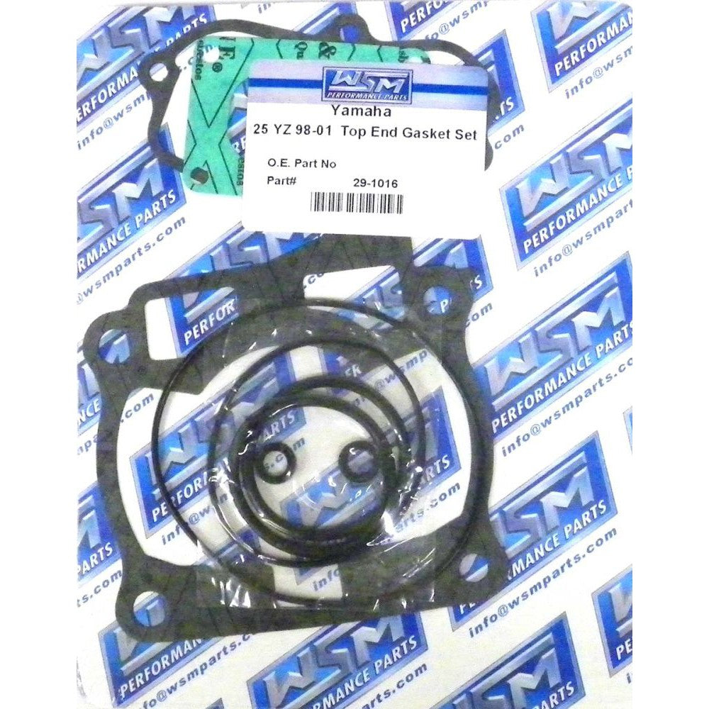 WSM Top End Gasket Kit For Yamaha 125 YZ 98-01 29-1016