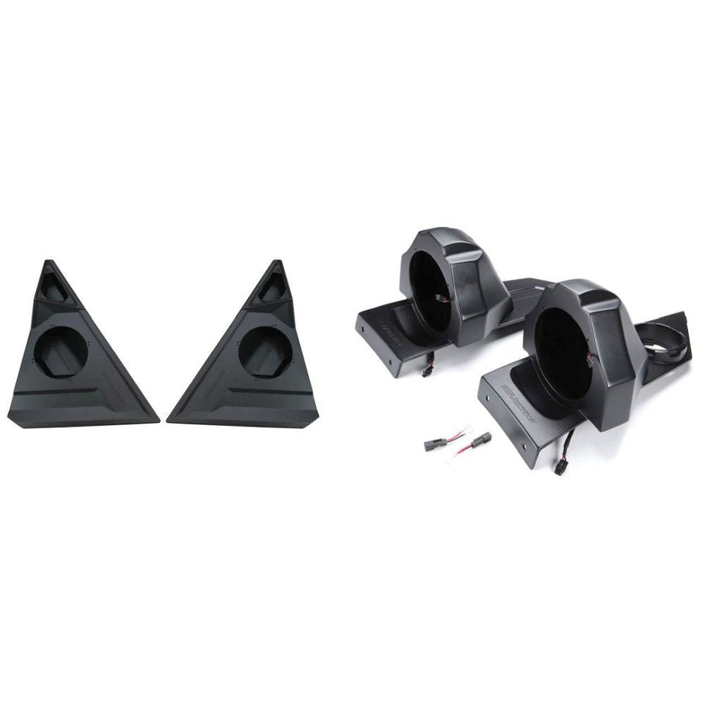 SSV Works Front And Behind Seat 6.5'' Unloaded Speaker Pods For Polaris Slingshot 15-21
