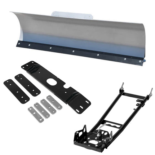 KFI ATV 60" Snow Plow Kit Combo Polaris Sportsman ETX 570 2014-2017 NEW