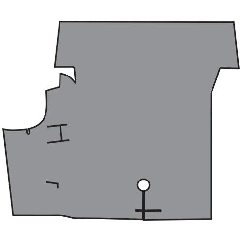 ACC Trunk Mat For 1969 Ford Mustang Boss 429 Fastback