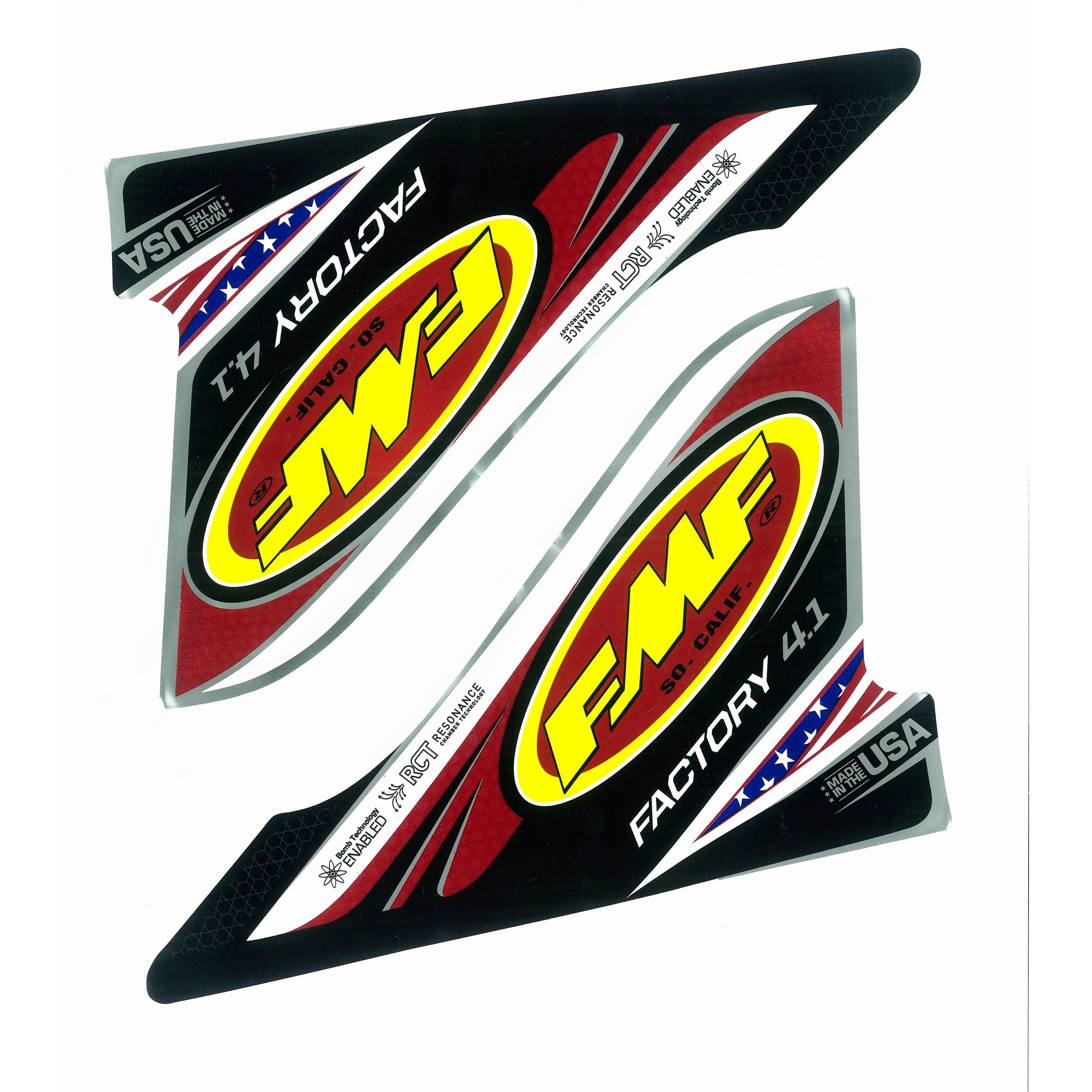 Factory 4.1 USA Replacement Decal