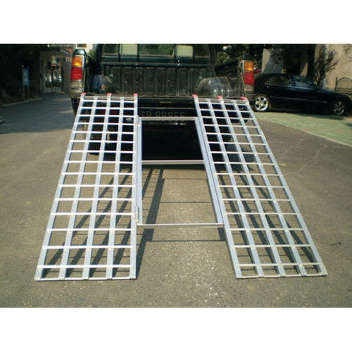 Ramps AR03 TrI-Fold Ramp Aluminum 71" X 51" 1200#