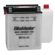 BikeMaster Performance Conventional Battery For Yamaha TX650 1974 White