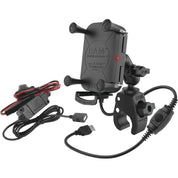 Ram Mounts Tough-Charge X-Grip Waterproof Wireless Charger With Mount - RAM-B-400-A-UN12W-V7M