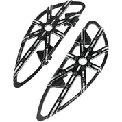 Arlen Ness 10-Gauge Black Driver Floorboards 410-005