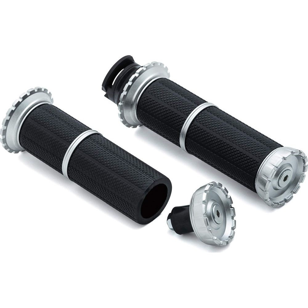 Kuryakyn Riot Grips for Indian Scout Nickel