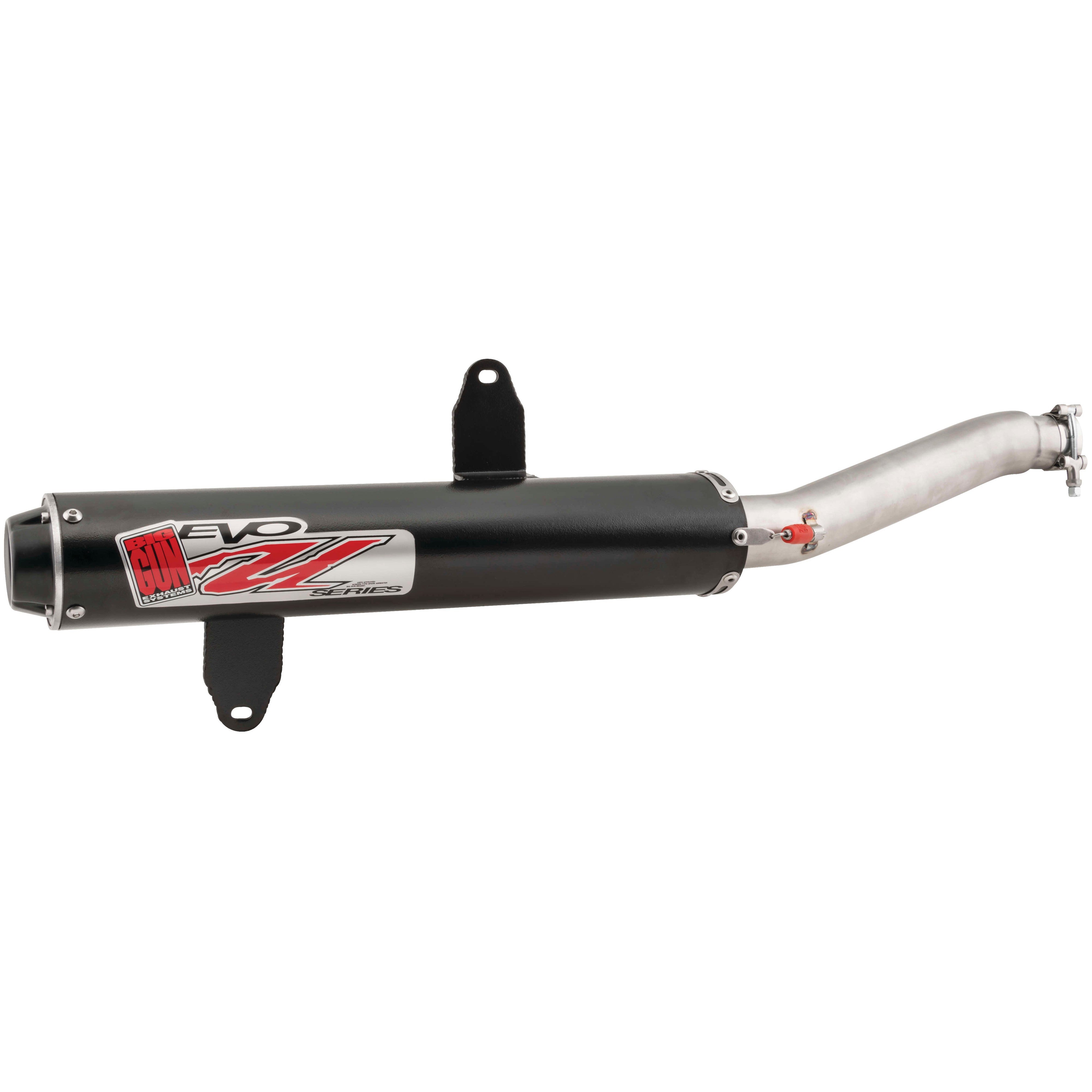 Big Gun 12-5612(M2) EVO U Slip On Exhaust for 09-18 Suzuki LT-A500X KingQuad 4x4