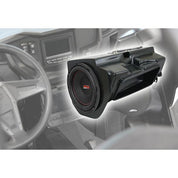 SSV Works Glove Box With Weather Proof 10" Amplified Subwoofer WP-RZ4GBS10-W