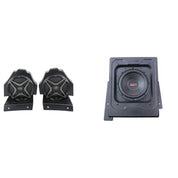SSV Works Rear Seat 6.5" Speaker Pods W/ SSV Subwoofer Enclosure For Polaris Slingshot 15-21