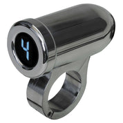 Dakota Digital PGR-1000 Series Handlebar Mount Gear Indicators Chrome/Blue - PGR-1100