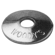 Woodys AWA-3700-B  Round Plates Aluminum 7mm Pkg 96