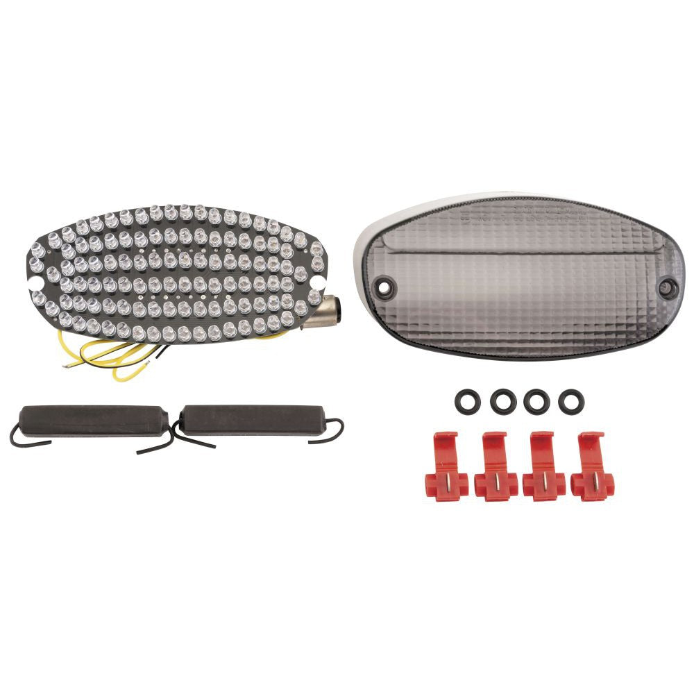 Integrated and Sequential Taillight For Yamaha YZF600/R 1997-2007 Tinted/Smoke