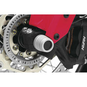 Kuryakyn Lodestar Silver Front Axle Sliders 3826