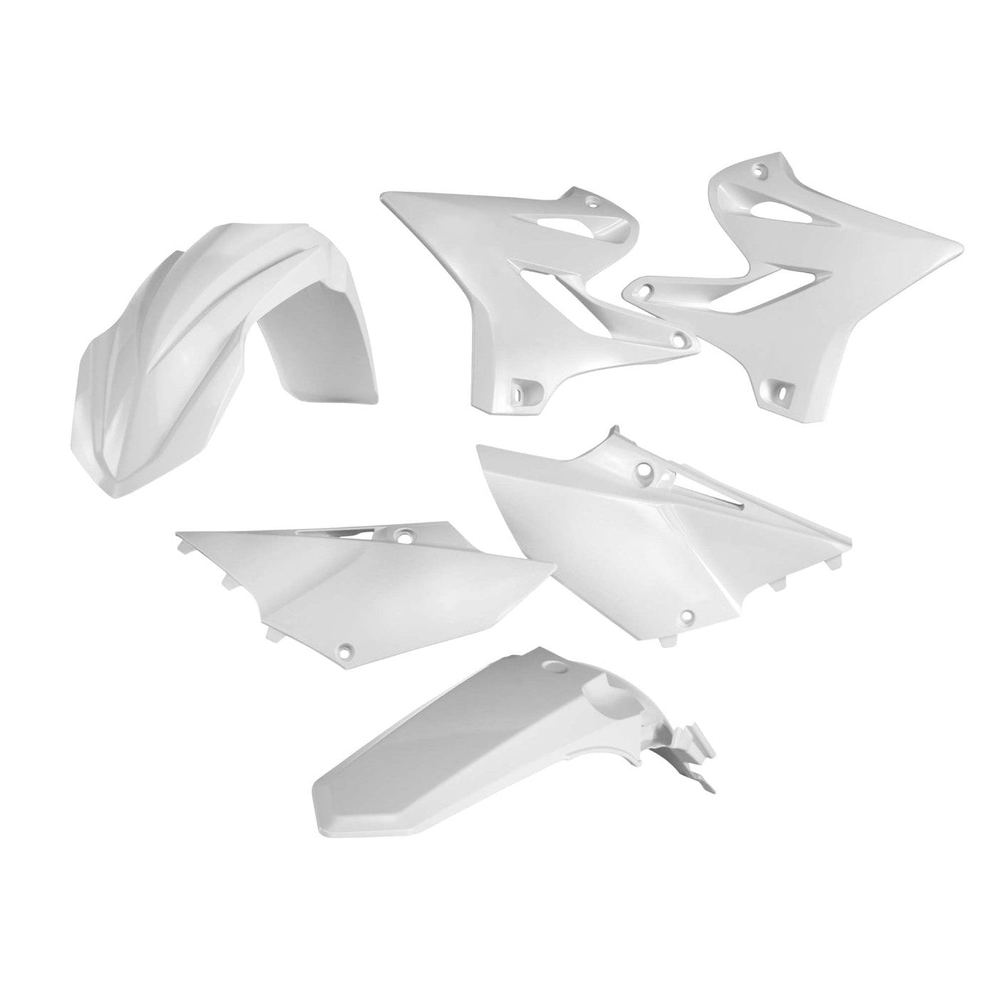 Acerbis White Standard Plastic Kit for Yamaha - 2402970002