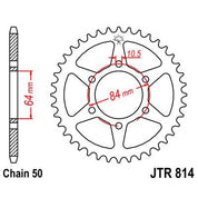 Front & Rear Sprocket Kit for SUZUKI T500 1/2/3/R/J/K/L/M-USA 68-75 JT Sprockets