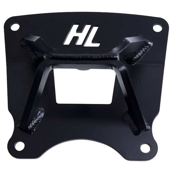 High Lifter Rear Satin Black Tow Hook and Radius Bar Reinforcement Plate For Honda Models TOWHK-TAL1R-B1
