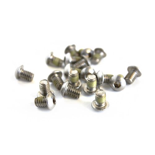 Big Gun 1/4" x 20 Silver Base Plate Allen Screws Pack of 4 40-S002