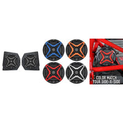 SSV Works Front 6.5" Speaker Pods With Red Grilles For Can-Am Defender HD10 18-22