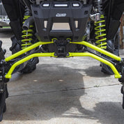 High Lifter Apexx Upper Silver Radius Bar Kit With Spherical Bearings For Polaris Models HDRB-RZR1-1-S-SBI
