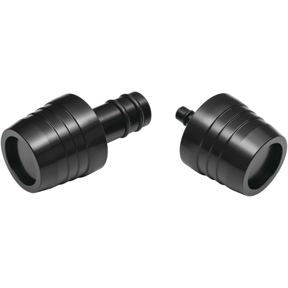 Kuryakyn Lodestar Black Front Axle Sliders 3823