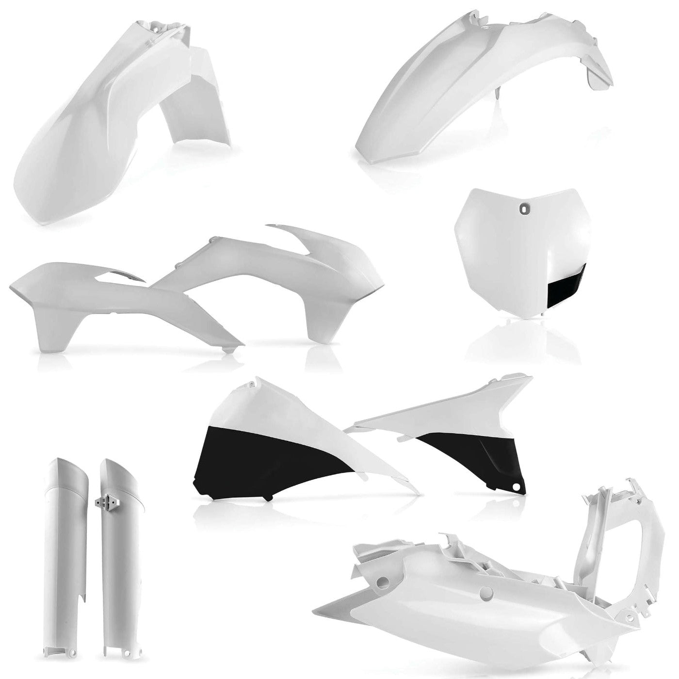 Acerbis White Full Plastic Kit for KTM - 2314330002