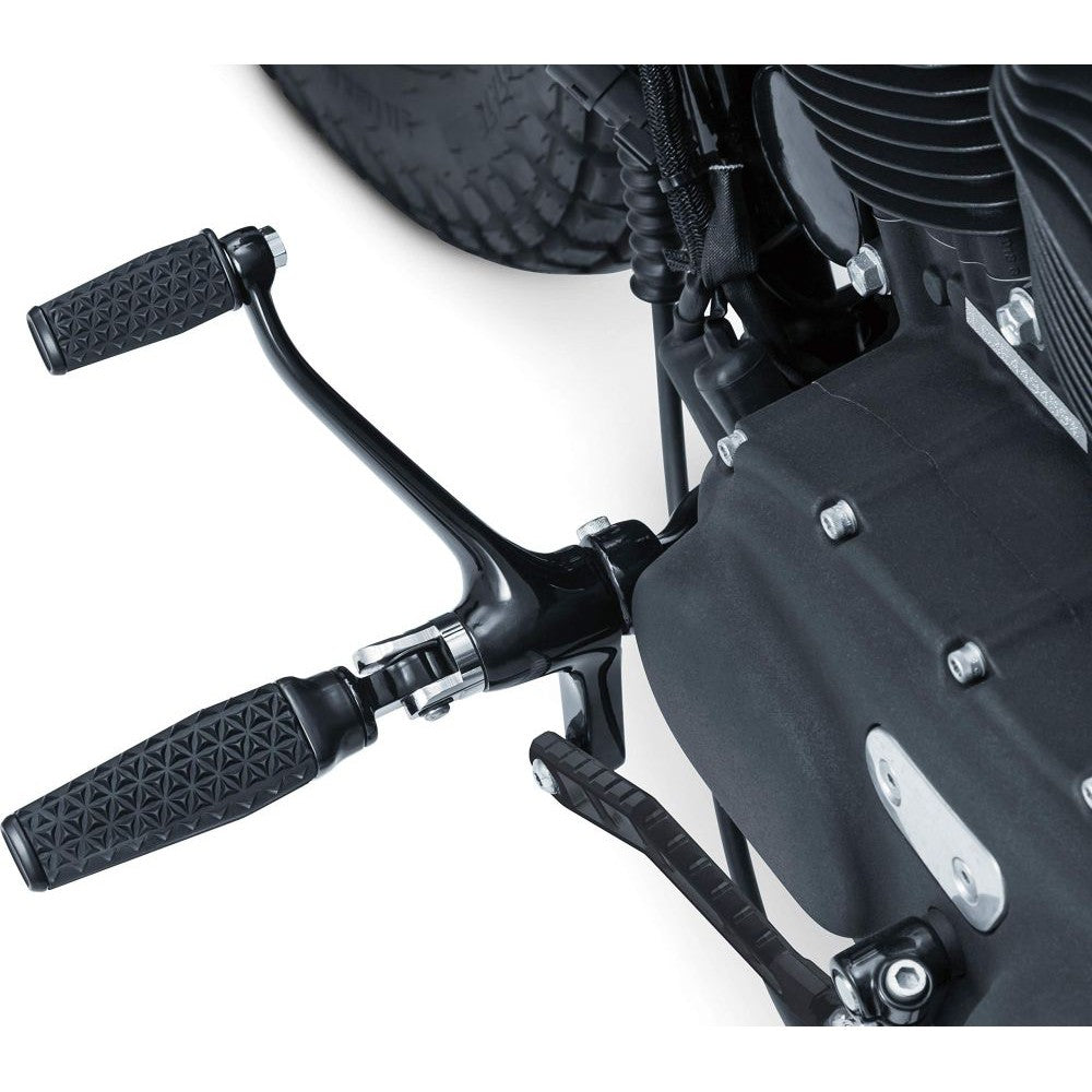 Kuryakyn Thresher Footpegs Without Adaptor Black