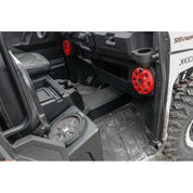 SSV Works Subwoofer W/ Cage Mounted 6.5" SSV And Kicker Speaker Pods For Polaris RGR XP 1000 18-22