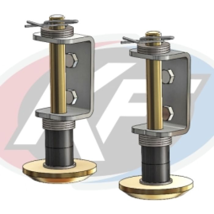 Kfi Plow Skid Kit 2-Pack- 105170-R