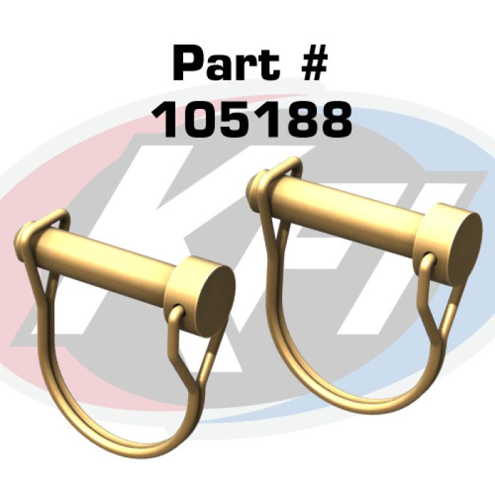 Kfi Atv 3/8 Inch Pin 2-Pack- 105188