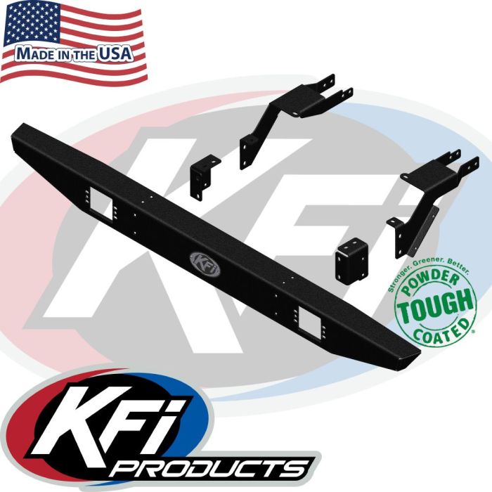 Kfi Bumper Rear Formed - Polaris Ranger Xp1000- 101530