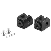 Puig Adjustable Footpeg Adaptors Rider Black - 20239N