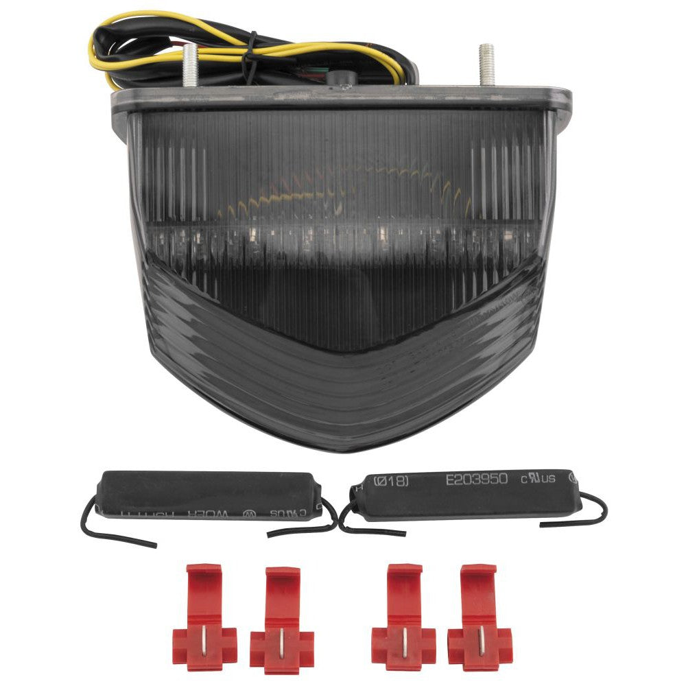 Integrated and Sequential Taillight For Honda CBR600RR 2007-2012 Tinted/Smoke