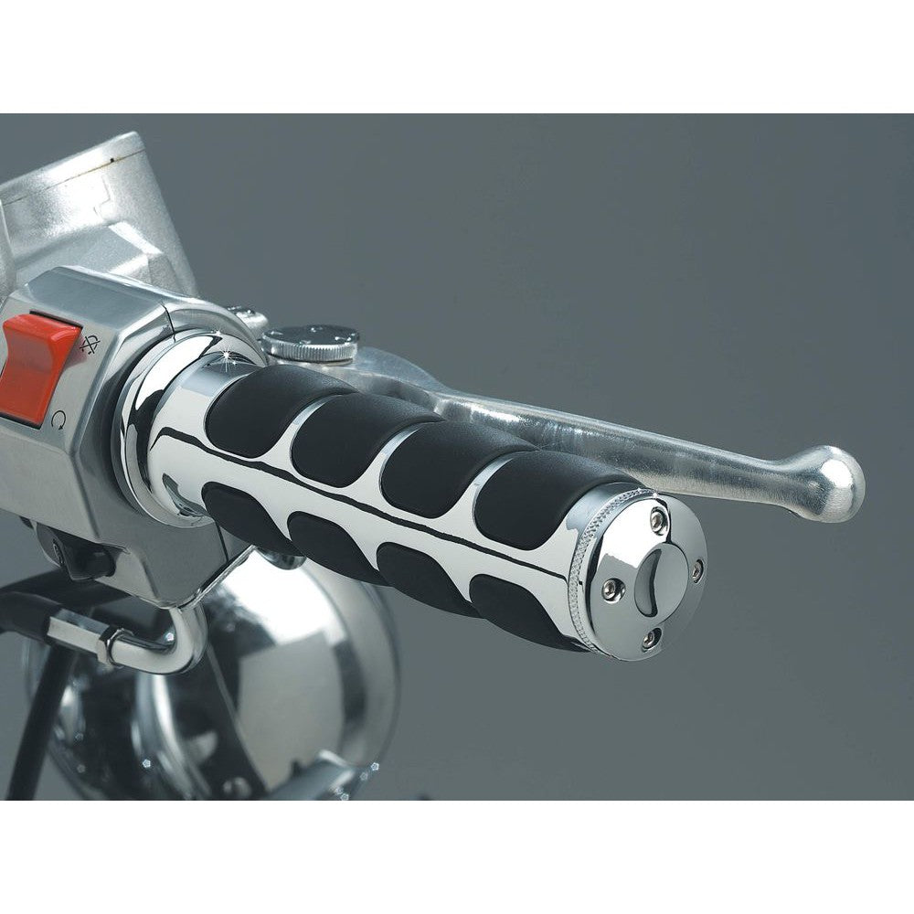 Kuryakyn Universal ISO-Grips Chrome 5-3/4 in. L