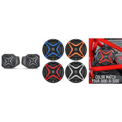 SSV Works Front 6.5" Speaker Pods With Red Grilles For Polaris Ranger XP 1000 18-22