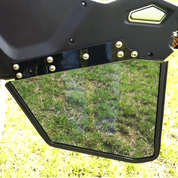 Falcon Ridge Black Canvas Soft Roll-Away Doors With Zipper For Arctic Cat Prowler 2006-2011