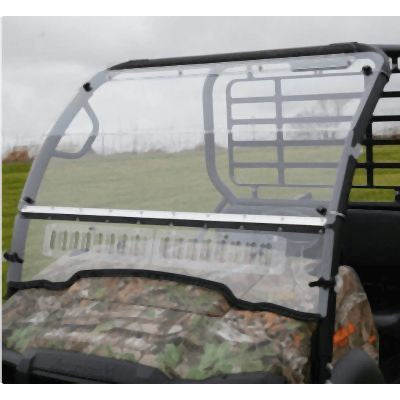 Falcon Ridge Aero-Vent Front Hard Coat Windshield For Kawasaki Mule 2017-2022