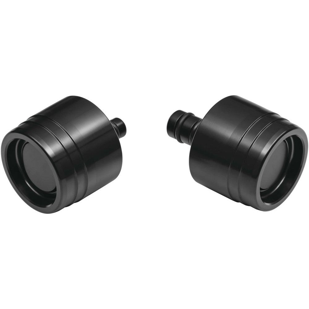 Kuryakyn Lodestar Black Rear Axle Sliders 3824
