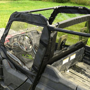 Falcon Ridge Black Canvas Soft Upper Doors With Zipper For Honda Pioneer 2014-2021