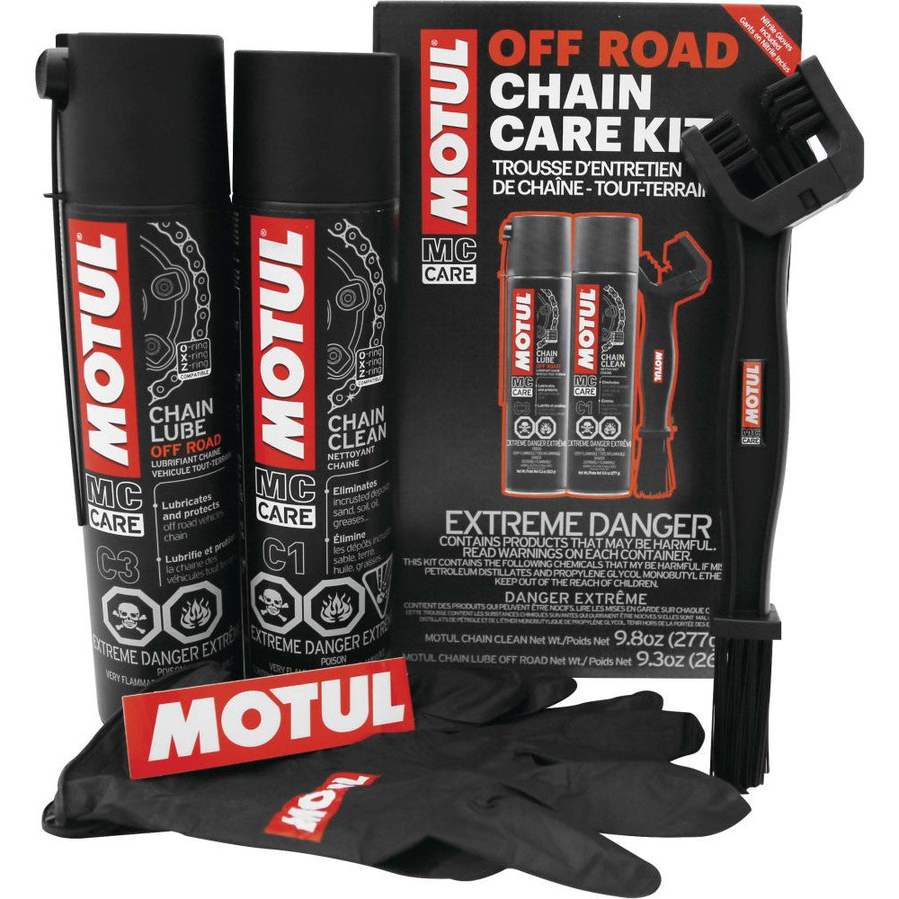Motul Offroad Chain Care 10 Piece Kit