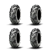 Full Set Of Maxxis Zilla Bias (6 Ply) UTV Tires 25x8-12 (4)