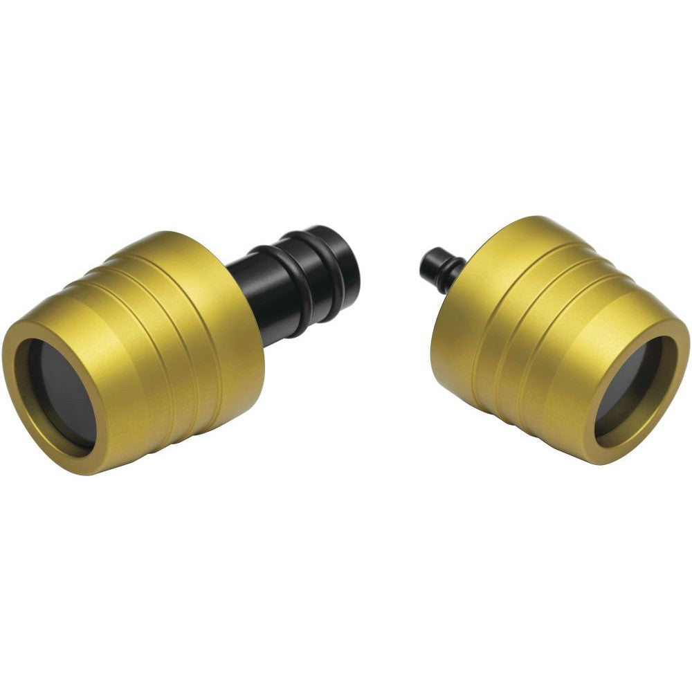 Kuryakyn Lodestar Gold Front Axle Sliders 3829