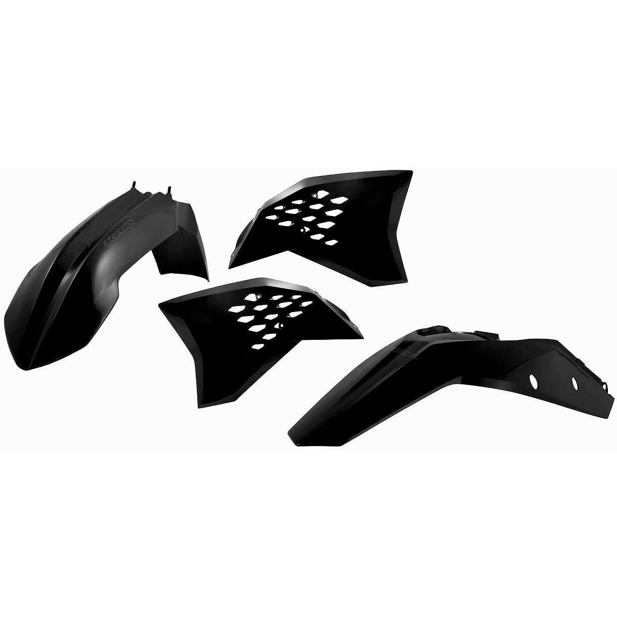 Acerbis Black Standard Plastic Kit for KTM - 2082030001