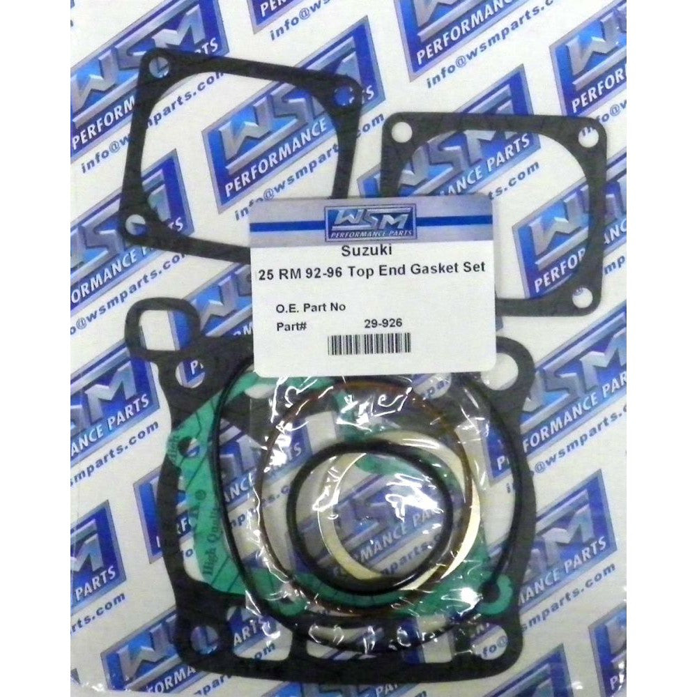 WSM Top End Gasket Kit For Suzuki 125 RM 92-96 29-926